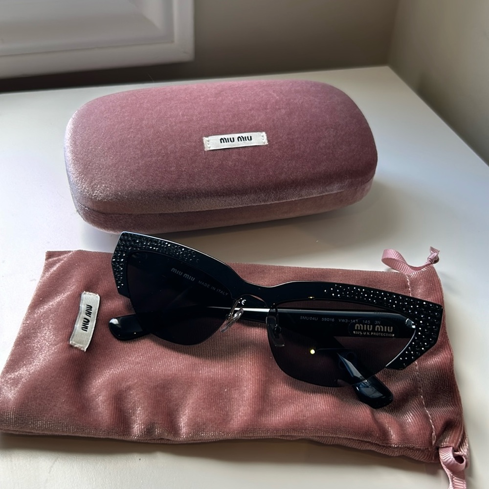 Authentic MIU MIU cat eye sunglasses
